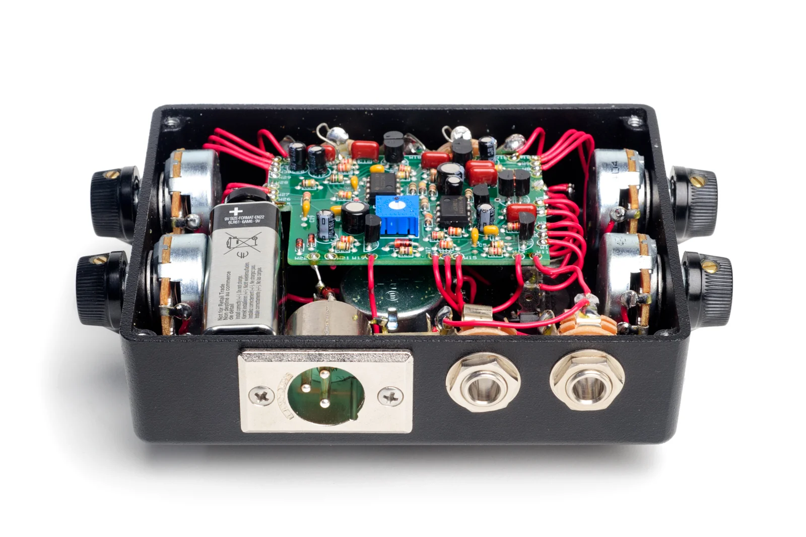 Fire-Eye Red-Eye Twin プリアンプ DI Fire-Eye Red-Eye Twin: Preamp-DI at The Music Emporium